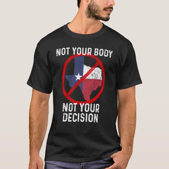 Camiseta Boicot a Texas contra Texas mi cuerpo mi elección  (Anverso)