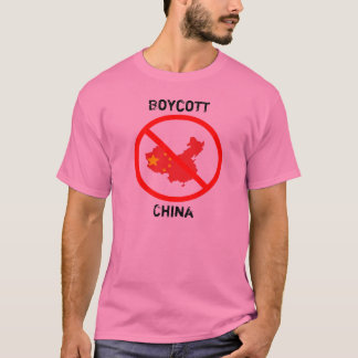 Camiseta Boicoteo China