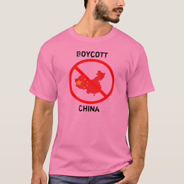Camiseta Boicoteo China (Anverso)