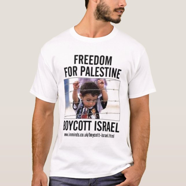 Camiseta Boicoteo Israel (Anverso)