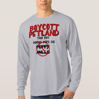 Camiseta Boicoteo Petland