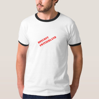 Camiseta ¡Boicoteo Suiza!