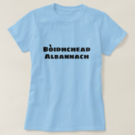 Camiseta Bòidhchead Alban, Escocia y gaélico escocés