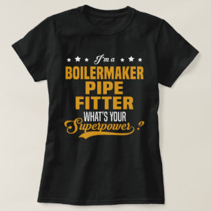 Camiseta Boilermaker Pipe Fitter