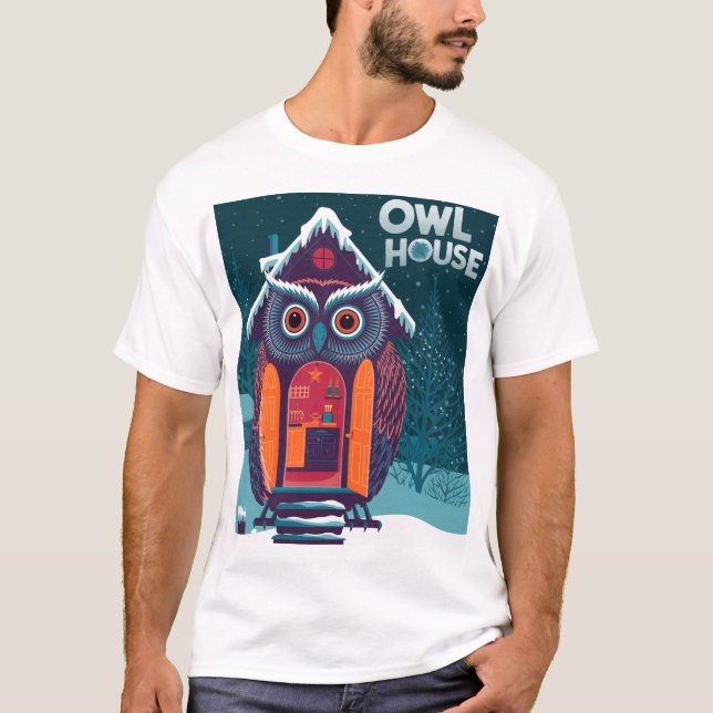 Camiseta Boiling Isles Owl House Love Navidades Trendy (Anverso)