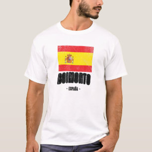 Camiseta Boimorto Spain Es Flag City - Bandera Ropa -