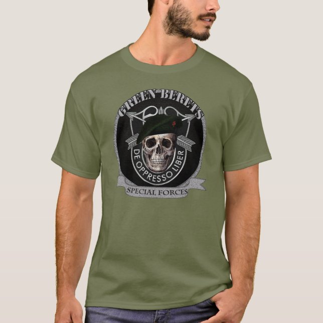 CAMISETA BOINAS VERDES (Anverso)