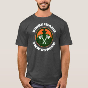 Camiseta Boise Idaho PNW Strong