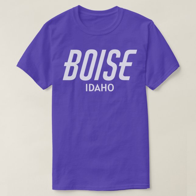 Camiseta Boise Idaho TShirt 6 (Diseño del anverso)