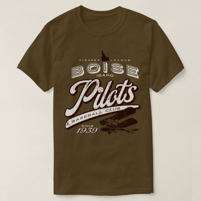 Camiseta Boise Pilots (Diseño del anverso)