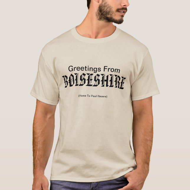 Camiseta Boiseshire le acoge con satisfacción (Anverso)