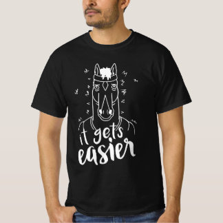 Camiseta "Bojack Horseman se vuelve más fácil"