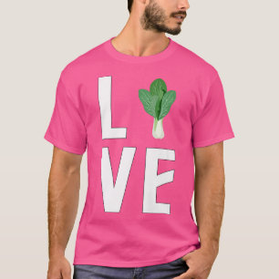 Camiseta Bok Choy Lover, divertida cocina asiática, jardine