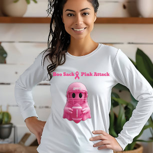 Camiseta Boko sack rosa ataque la conciencia sobre el cánce