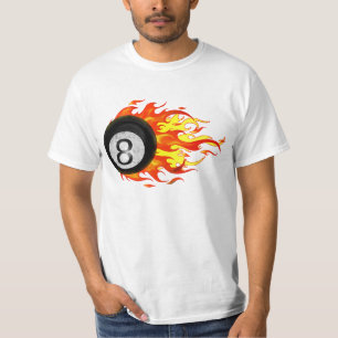 Camiseta Bola 8 el flamear