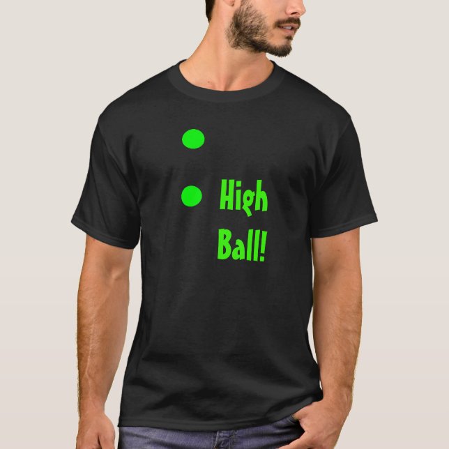 Camiseta ¡Bola Alta! (Anverso)