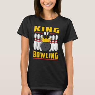 Camiseta Bola Bowler Deportes Strike Team Bowl Gracioso reg