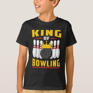 Camiseta Bola Bowler Deportes Strike Team Bowl Gracioso reg