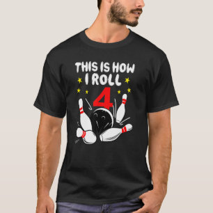 Camiseta Bola de 4 años así es como hago el cuarto cumpleañ