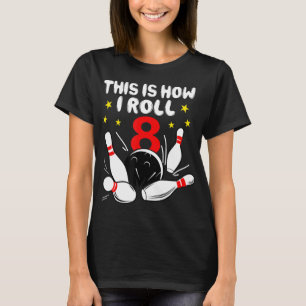 Camiseta Bola de 8 años así es como hago el octavo cumpleañ
