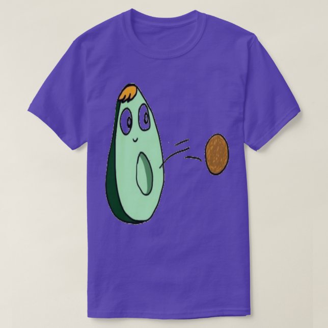 Camiseta bola de aguacate 20 (Diseño del anverso)