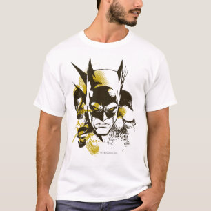 Camiseta Bola de Batman y cráneos
