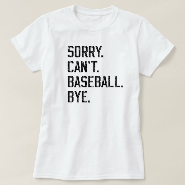 Camiseta Bola de béisbol | Blanco del Día de la Madre en la (Diseño del anverso)