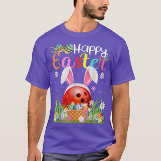 Camiseta Bola de bolas de conejo de huevo de caza divertido