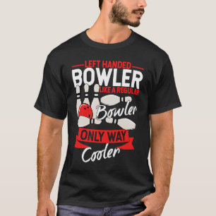 Camiseta Bola de boliche Pin Bowler Strike Bowling Fanatic 