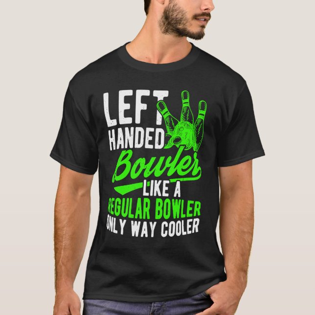 Camiseta Bola de boliche Pin Bowler Strike Bowling Fanatic  (Anverso)