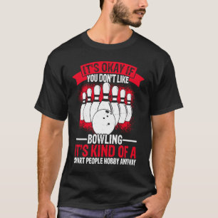Camiseta Bola de boliche Pin Bowler Strike Bowling Fanatic 