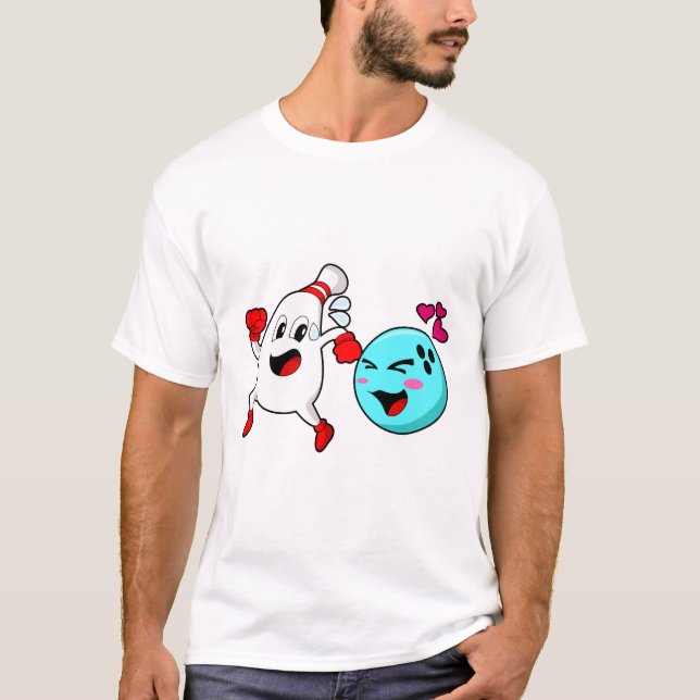 Camiseta Bola de bolos (Anverso)