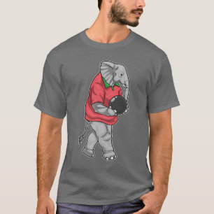 Camiseta bola de bolos de elefante