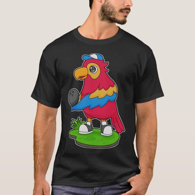 Camiseta Bola de bolos de loro (Anverso)