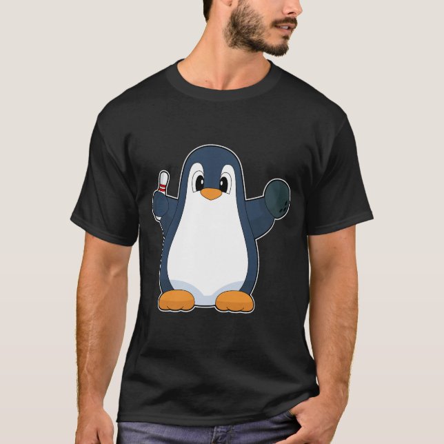 Camiseta Bola de bolos de Penguin (Anverso)