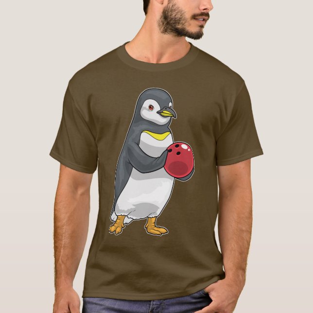 Camiseta Bola de bolos de Penguin (Anverso)