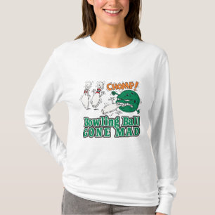 Camiseta bola de bolos fuera de control