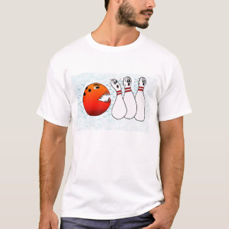 Camiseta Bola de bolos que persigue los pernos