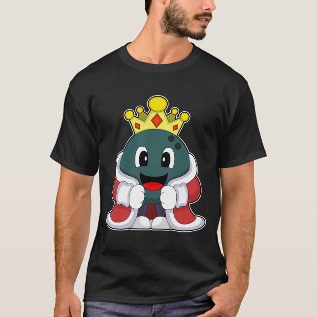 Camiseta Bola de Bowling King (Anverso)