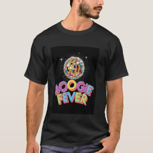Camiseta Bola de Disco Vintage Retro boogie fiebre discobal