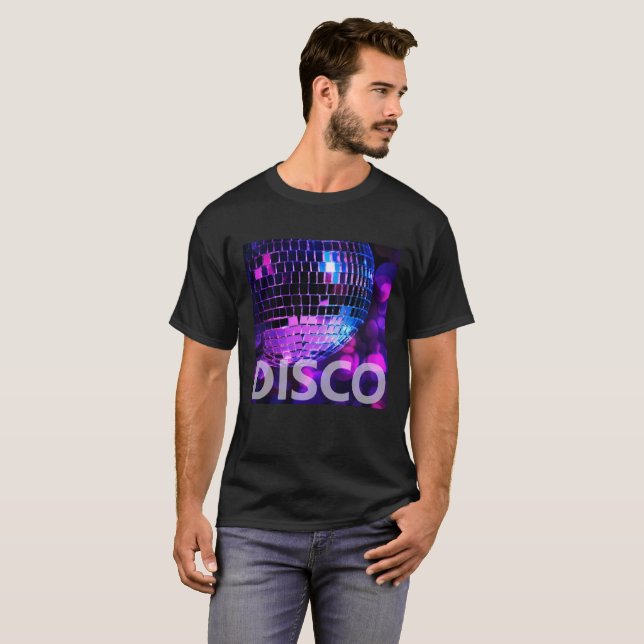 Camiseta Bola de discoteca brillante (Anverso completo)