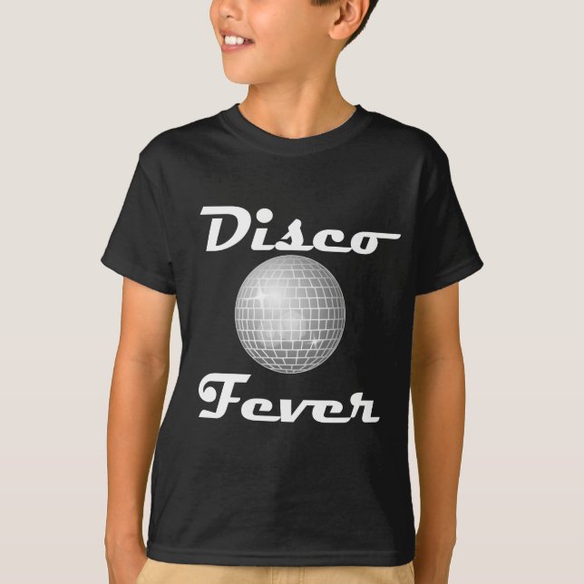 Camiseta Bola de discoteca de la fiebre del disco (Anverso)
