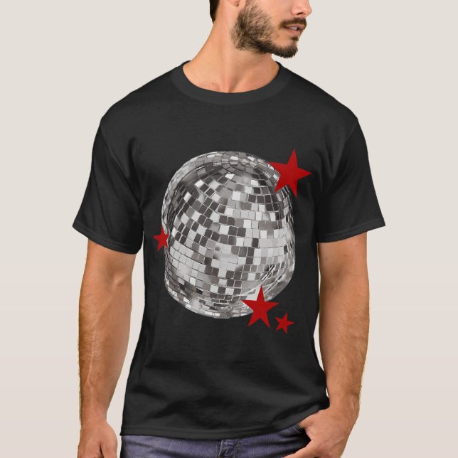 Camiseta Bola de Discoteca Espejo (Anverso)