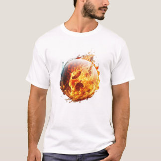 Camiseta Bola de fuego