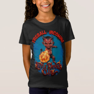 Camiseta Bola de Fuego Inminente Pequeño Club de Diablos