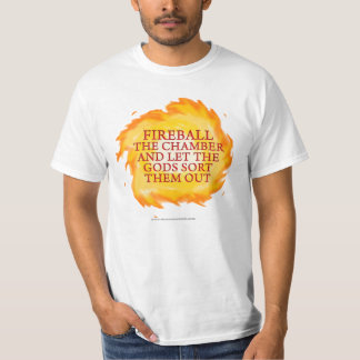 Camiseta Bola de fuego la cámara