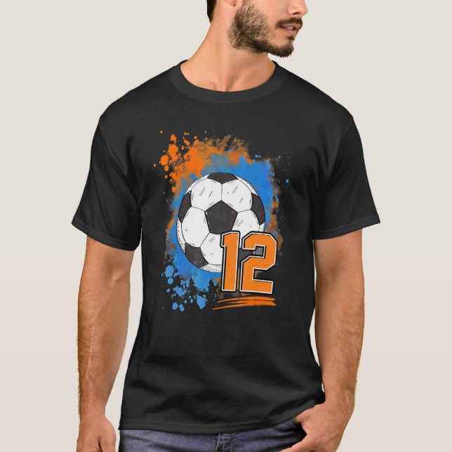 Camiseta Bola de fútbol de 12 años (Anverso)
