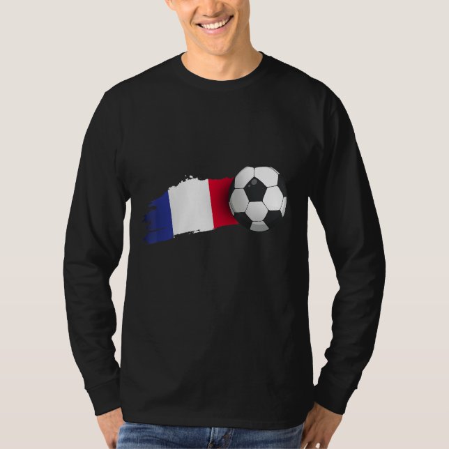 Camiseta Bola de fútbol de Francia (Anverso)