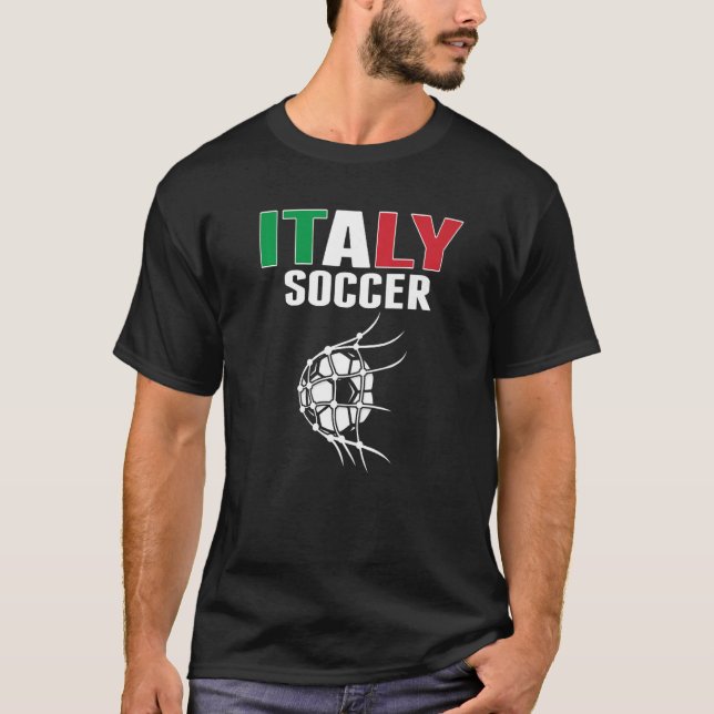 Camiseta Bola De Fútbol De Italia En Net Goal (Anverso)