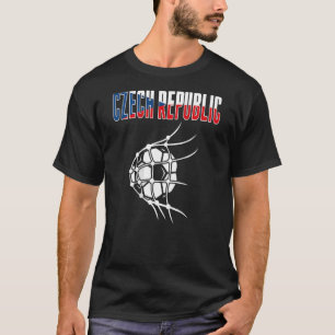 Camiseta Bola De Fútbol De La República Checa En Red De Apo